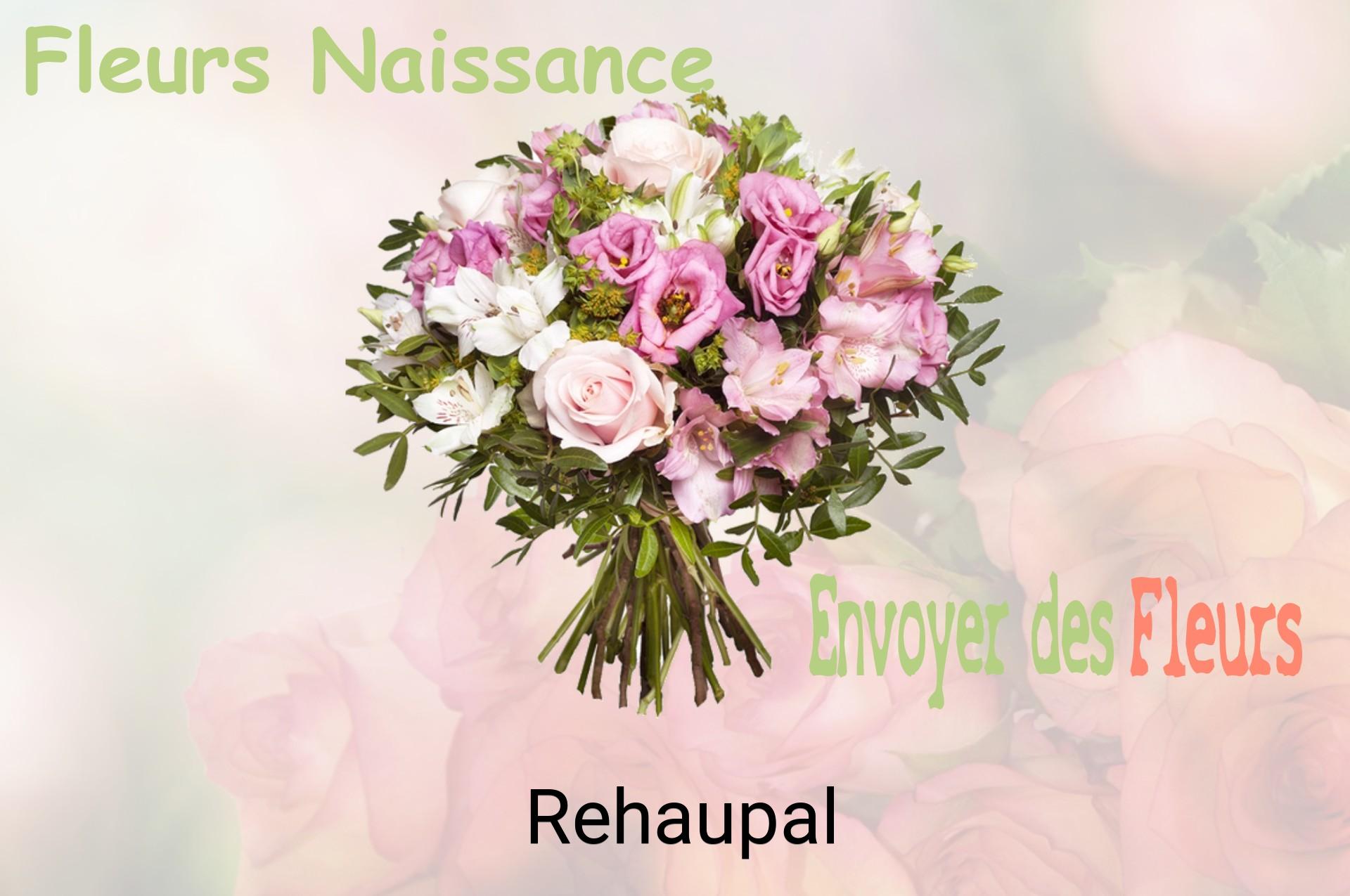 Bouquet de fleurs de naissance livré à Rehaupal
